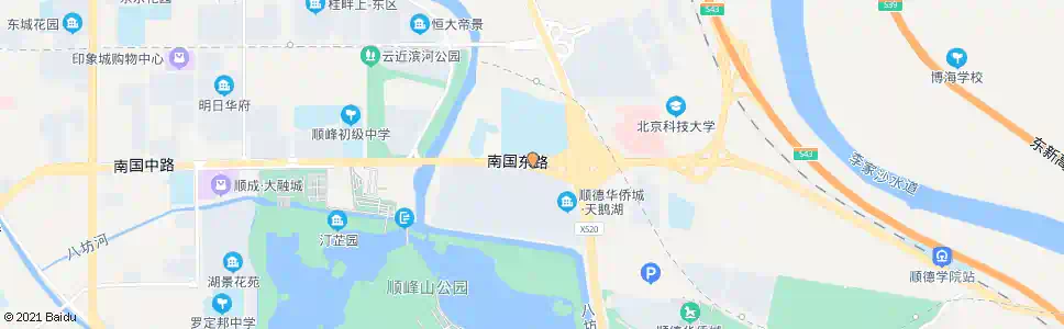 佛山顺德一中高中部_公交站地图_佛山公交_妙搜公交查询2025