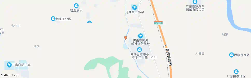佛山石涌_公交站地图_佛山公交_妙搜公交查询2025