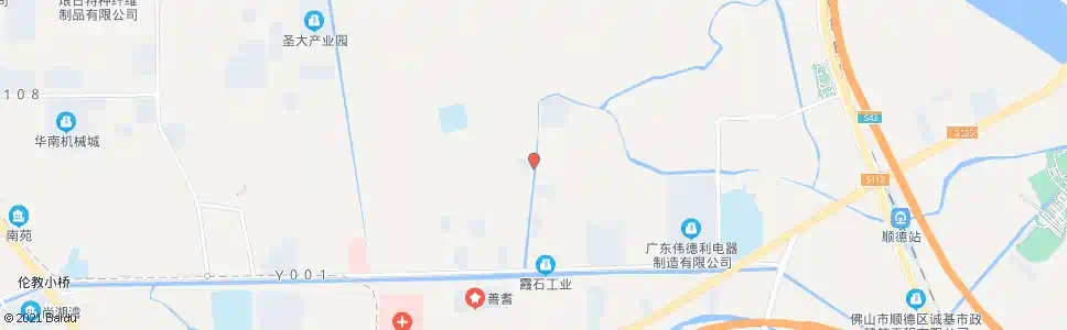 佛山霞石市场_公交站地图_佛山公交_妙搜公交查询2025