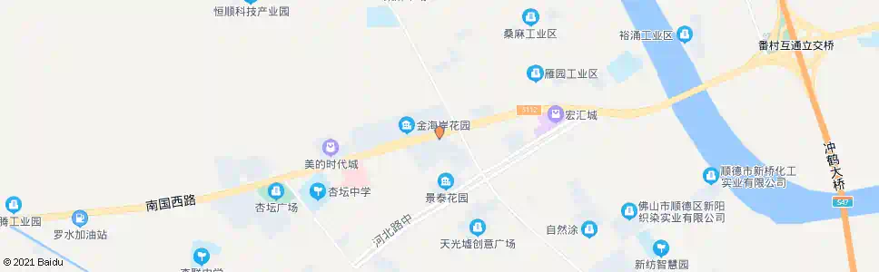 佛山君怡金海岸(顺番路)_公交站地图_佛山公交_妙搜公交查询2025