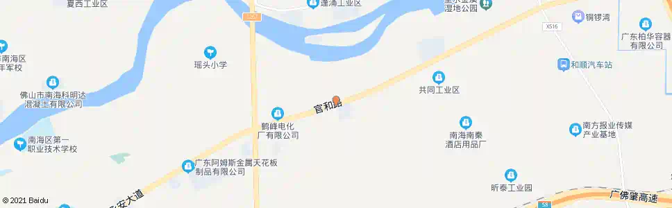 佛山鹤峰东向_公交站地图_佛山公交_妙搜公交查询2025