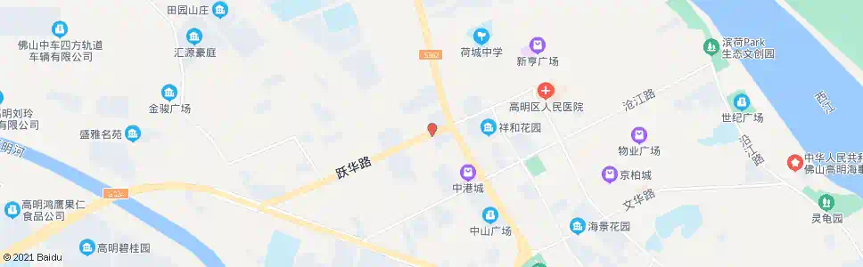 佛山华翠园_公交站地图_佛山公交_妙搜公交查询2025