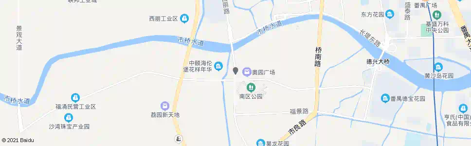 佛山西丽桥南(奥园广场)_公交站地图_佛山公交_妙搜公交查询2025