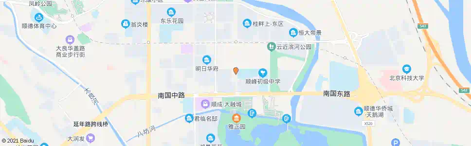 佛山顺峰公交枢纽站_公交站地图_佛山公交_妙搜公交查询2025