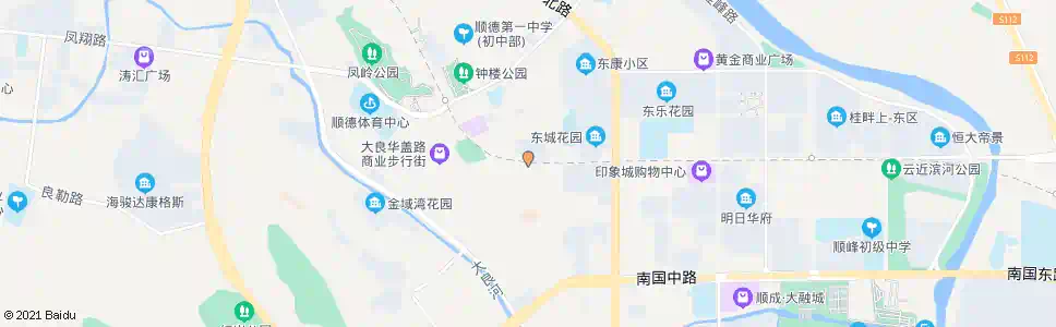 佛山东乐路高坎路口_公交站地图_佛山公交_妙搜公交查询2025
