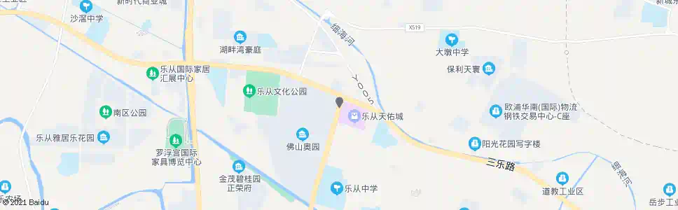 佛山佛奥湾_公交站地图_佛山公交_妙搜公交查询2025