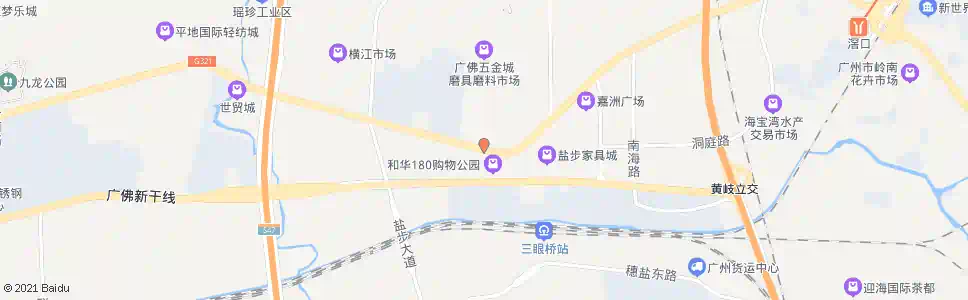 佛山大转弯(黄岐凯民茶博城)_公交站地图_佛山公交_妙搜公交查询2025