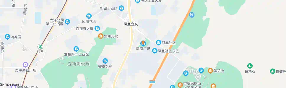 佛山宝盈凤凰广场_公交站地图_佛山公交_妙搜公交查询2025