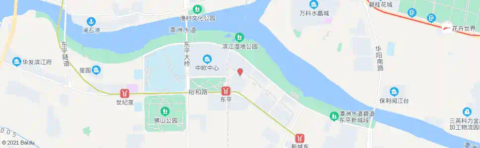 佛山保利东湾西站_公交站地图_佛山公交_妙搜公交查询2025