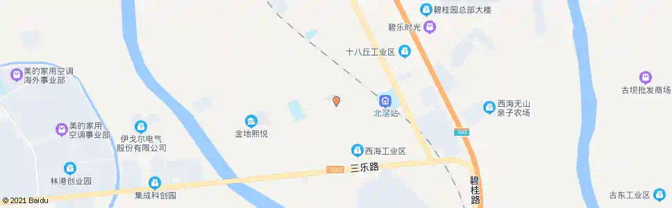 佛山西海烈士陵园_公交站地图_佛山公交_妙搜公交查询2025