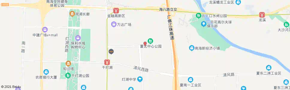 佛山夏北综合市场_公交站地图_佛山公交_妙搜公交查询2025