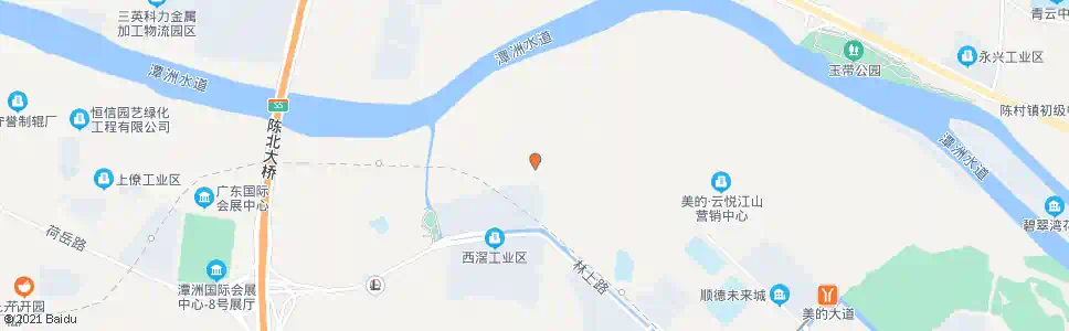 佛山清沙中心B_公交站地图_佛山公交_妙搜公交查询2025