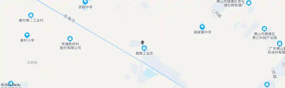 佛山杏坛食街_公交站地图_佛山公交_妙搜公交查询2025