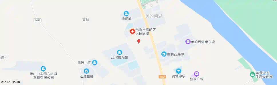 佛山高明监狱分监管区_公交站地图_佛山公交_妙搜公交查询2025