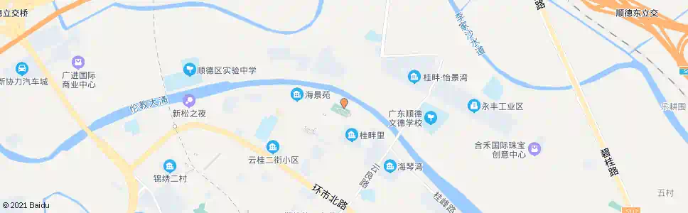 佛山新桂公园_公交站地图_佛山公交_妙搜公交查询2025