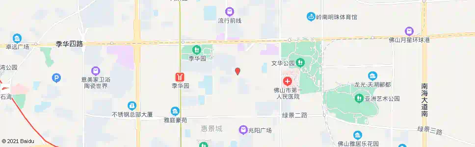 佛山侨都花园_公交站地图_佛山公交_妙搜公交查询2025