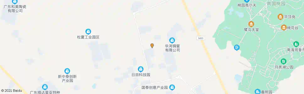 佛山松厦工业园市场枢纽站_公交站地图_佛山公交_妙搜公交查询2025