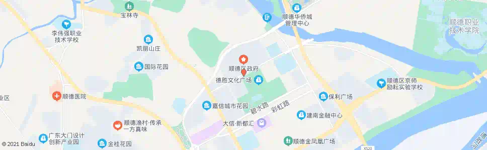 佛山顺德区政府_公交站地图_佛山公交_妙搜公交查询2025