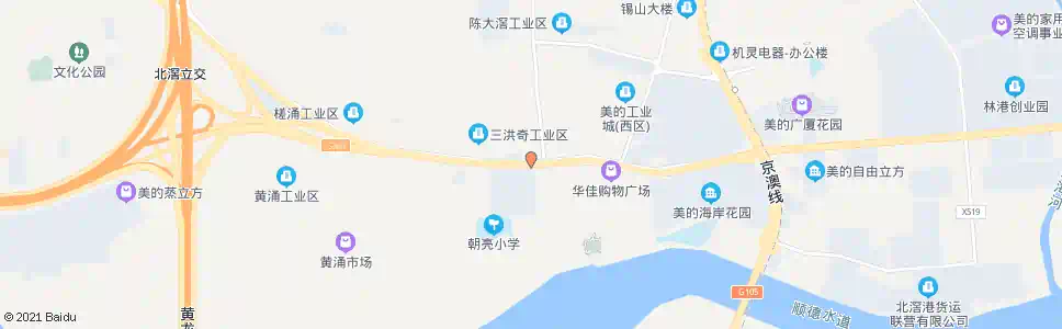 佛山美的微波炉厂(瑞景新村)_公交站地图_佛山公交_妙搜公交查询2025
