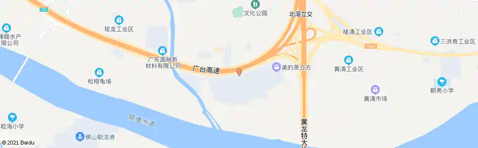 佛山美的厨房电器北二门_公交站地图_佛山公交_妙搜公交查询2025