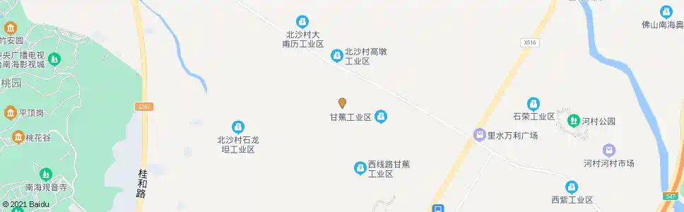 佛山竹源工业区_公交站地图_佛山公交_妙搜公交查询2025