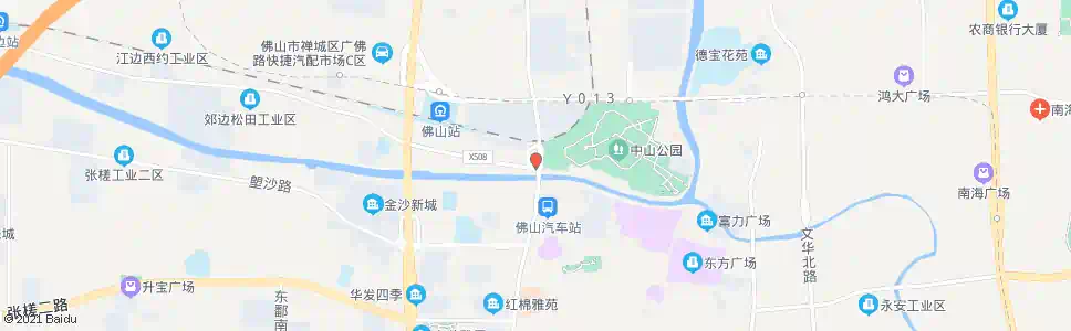 佛山彩虹桥_公交站地图_佛山公交_妙搜公交查询2025