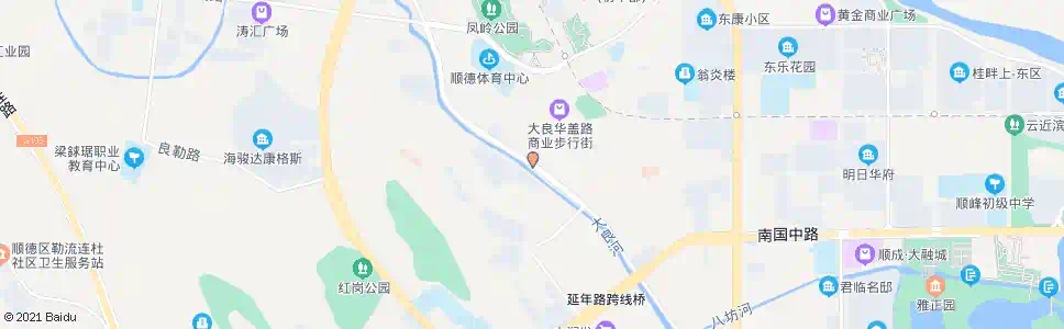 佛山鉴海小学_公交站地图_佛山公交_妙搜公交查询2025