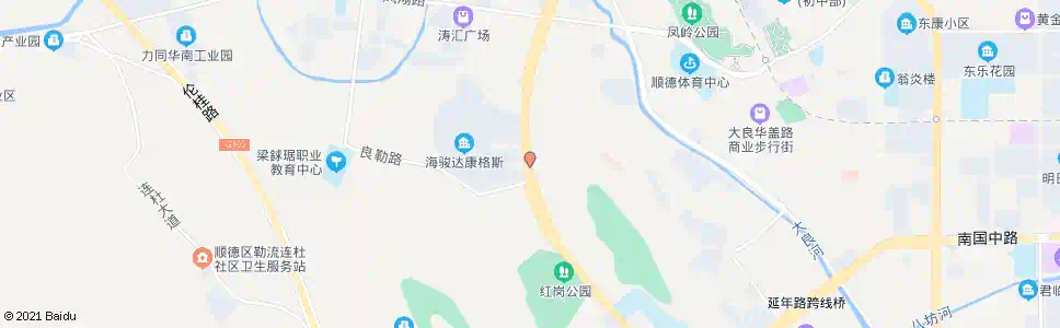 佛山海骏达康格斯(古楼村)_公交站地图_佛山公交_妙搜公交查询2025