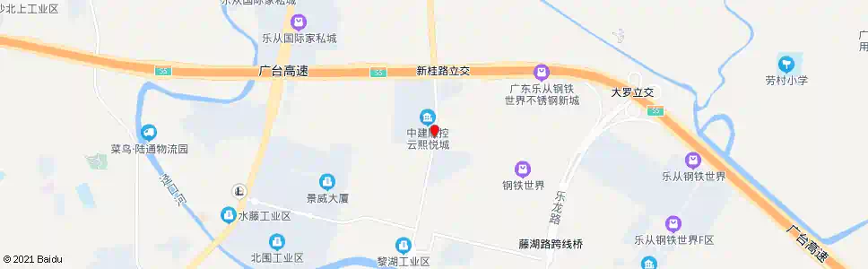 佛山钢铁世界(西入口)_公交站地图_佛山公交_妙搜公交查询2025