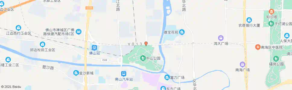 佛山地铁白云公园_公交站地图_佛山公交_妙搜公交查询2025