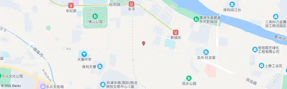 佛山墩涌_公交站地图_佛山公交_妙搜公交查询2025