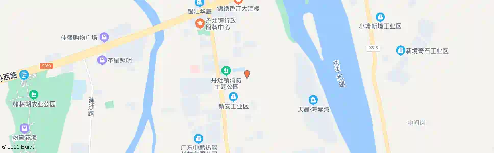 佛山新安开发区_公交站地图_佛山公交_妙搜公交查询2025