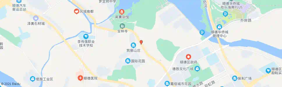 佛山旧寨村_公交站地图_佛山公交_妙搜公交查询2025