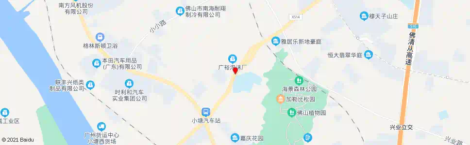 佛山狮山高级中学_公交站地图_佛山公交_妙搜公交查询2025