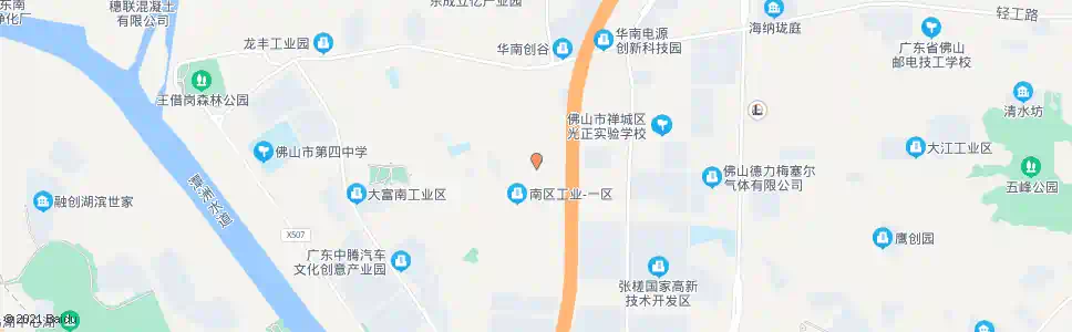 佛山始平公园_公交站地图_佛山公交_妙搜公交查询2025