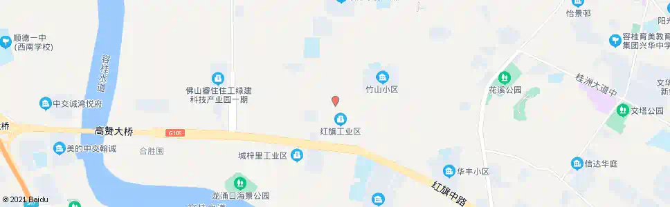 佛山桂福路_公交站地图_佛山公交_妙搜公交查询2025