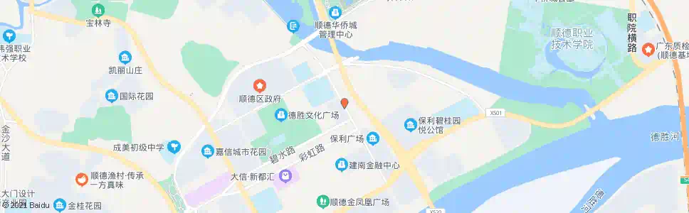 佛山观绿桥_公交站地图_佛山公交_妙搜公交查询2025