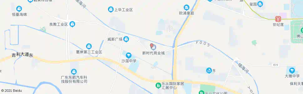 佛山乐平路_公交站地图_佛山公交_妙搜公交查询2025