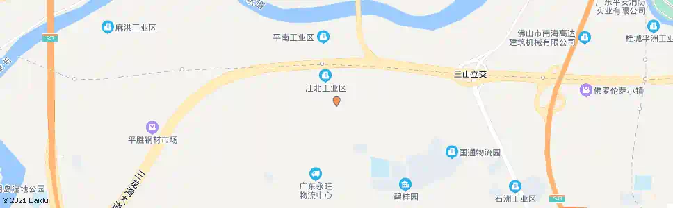 佛山伟业大道西_公交站地图_佛山公交_妙搜公交查询2025