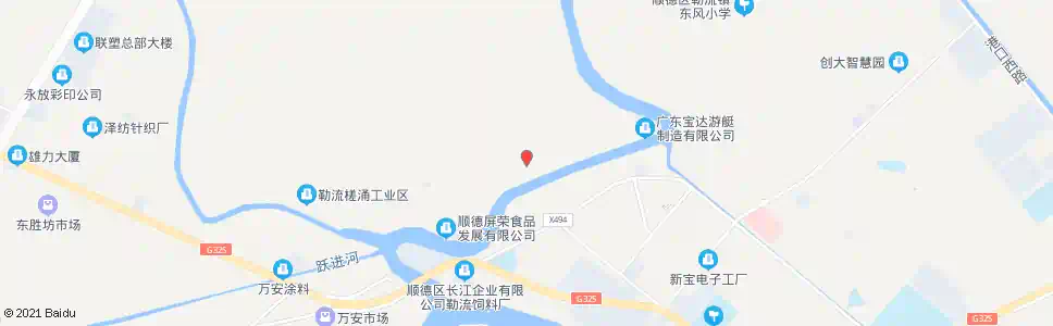 佛山勒北村委会_公交站地图_佛山公交_妙搜公交查询2025