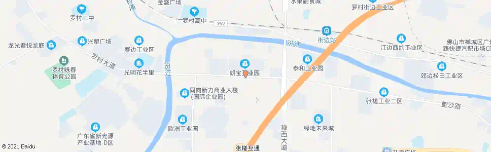 佛山塱宝二路_公交站地图_佛山公交_妙搜公交查询2025