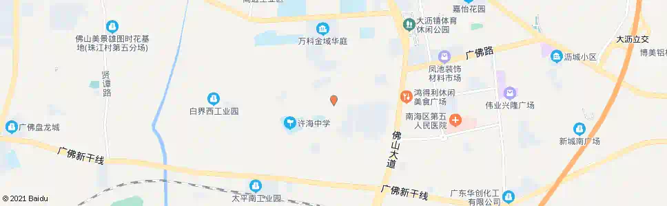佛山太平社区居委会_公交站地图_佛山公交_妙搜公交查询2025