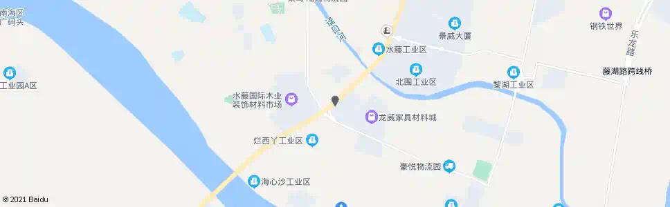 佛山龙威材料城_公交站地图_佛山公交_妙搜公交查询2025