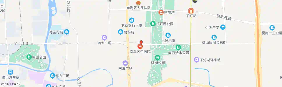 佛山省中西医结合医院_公交站地图_佛山公交_妙搜公交查询2025