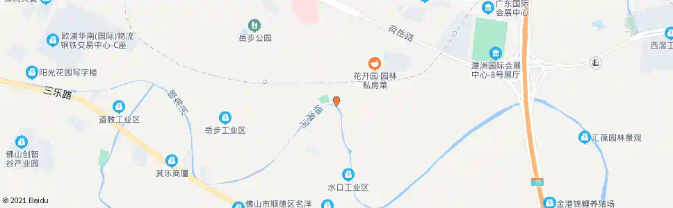佛山水口村委_公交站地图_佛山公交_妙搜公交查询2025