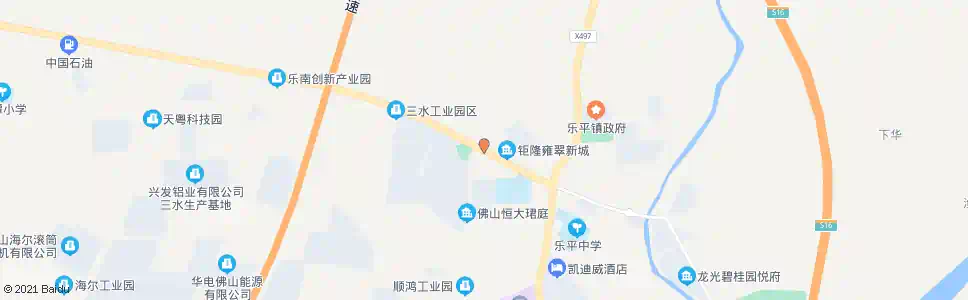佛山雍翠新城_公交站地图_佛山公交_妙搜公交查询2025