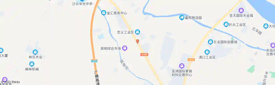 佛山英明村口_公交站地图_佛山公交_妙搜公交查询2025