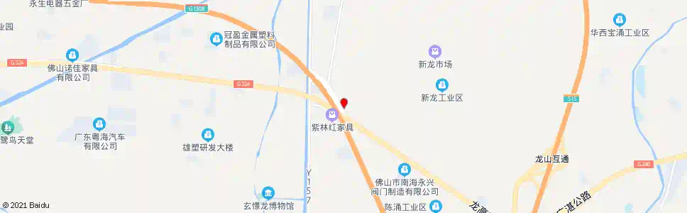 佛山物资商贸城_公交站地图_佛山公交_妙搜公交查询2025