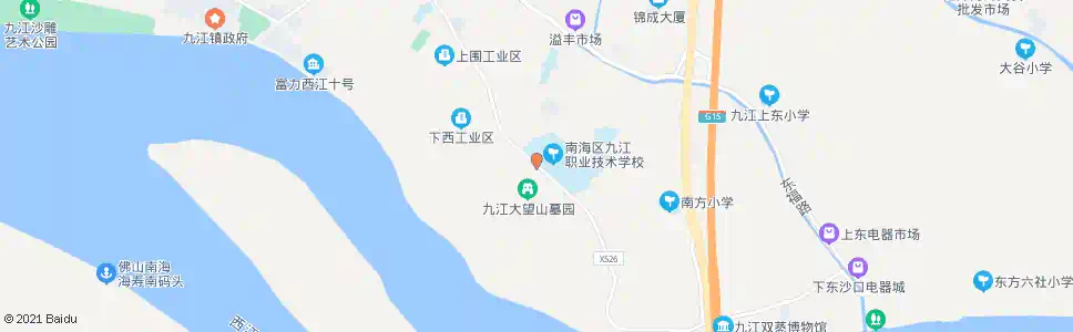 佛山九江职业技术学校_公交站地图_佛山公交_妙搜公交查询2025
