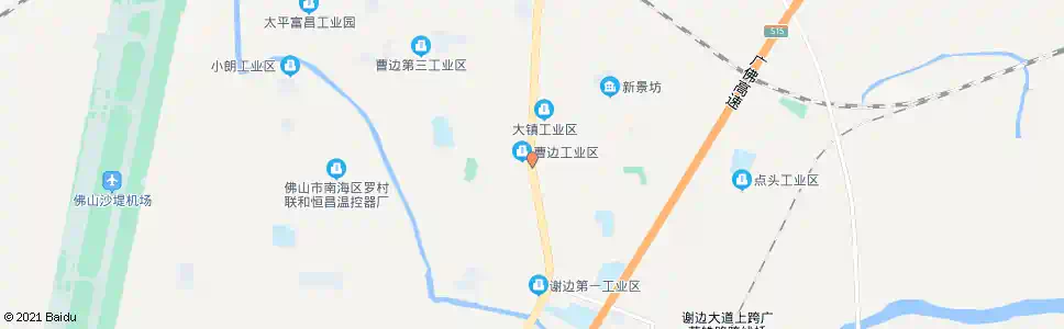 佛山曹边村委_公交站地图_佛山公交_妙搜公交查询2025